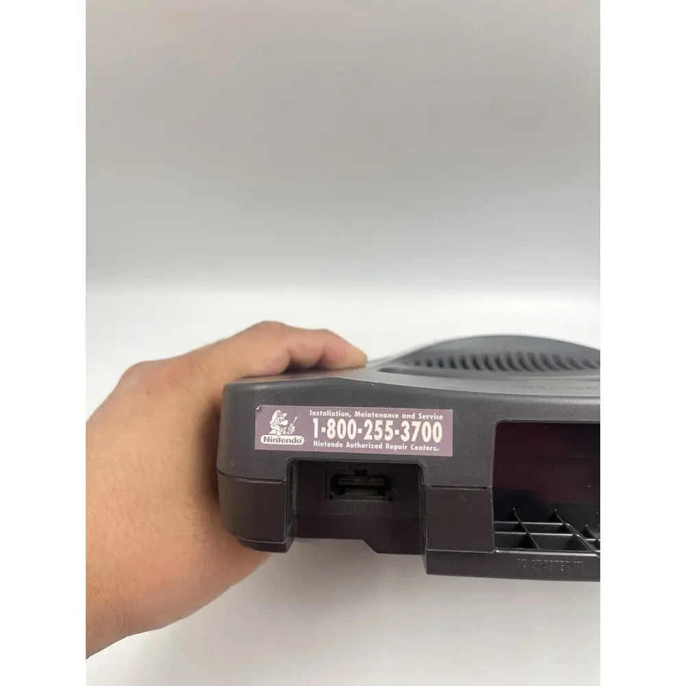 Nintendo 64 N64 Game Console Only NUS-001 Black - Tested & Working